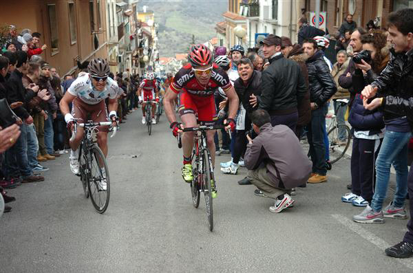 Cadel Evans and Rinaldo Nocentini